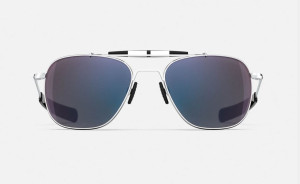 Randolph Aviator 2 AT031 Matte Chrome / Apex Gray 55mm Sonnenbrille