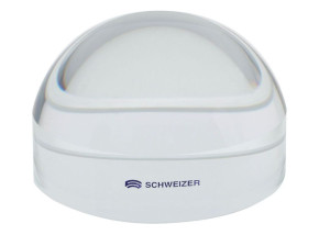 Schweizer Hellfeldlupe mit Lesezeile 95mm