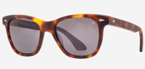 AO Saratoga Matte Tortoise Gray 56mm ST128 Sonnenbrille