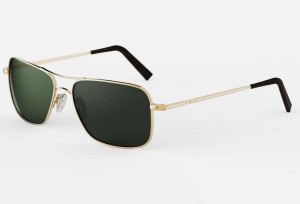 Randolph Archer AR017 Gold 23K AGX Pol. 59mm Sonnenbrille