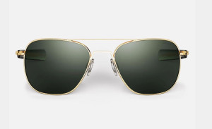Randolph Aviator AF109 Gold 23K AGX Pol. 58mm Sonnenbrille
