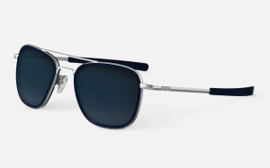 Randolph Aviator Fusion  AI018 M. Chrome Blue Gradient 55mm Sonnenbrille