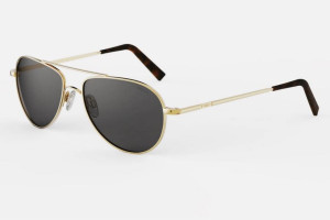 Randolph Hawk HA013 Gold 23K GRAY Pol. 57mm Sonnenbrille