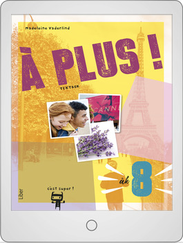 Liber À plus ! åk 8 Digital (elevlicens)