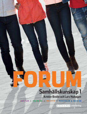 Sanoma Utbildning Forum Samhällskunskap 1 onlinebok, upplaga 4