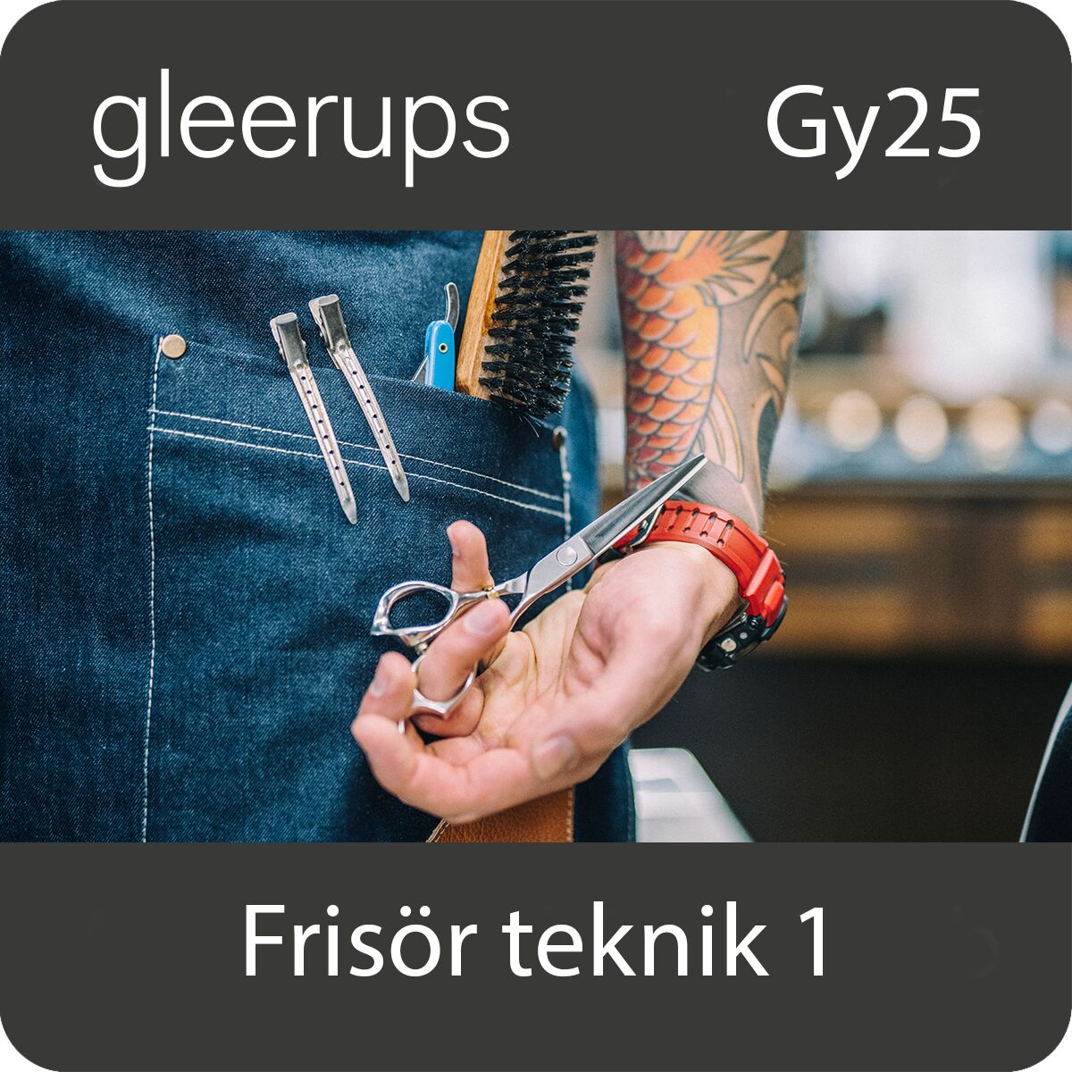 Gleerups Utbildning AB BokGym Frisör – teknik 1, digitalt, lärare, Gy25