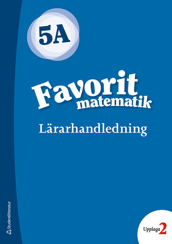 Studentlitteratur AB Favorit matematik 5A - Digital lärarlicens 12 mån -