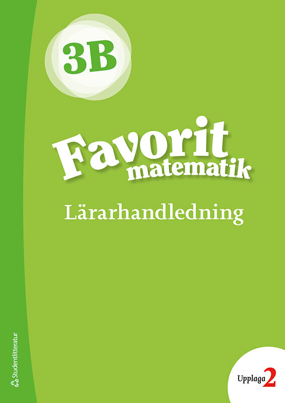 Studentlitteratur AB Favorit matematik 3B - Digital lärarlicens 12 mån