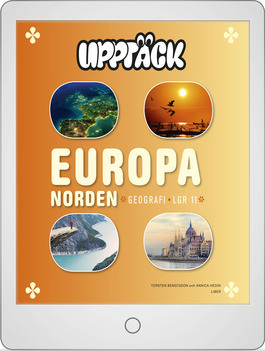 Liber Upptäck Europa Geografi Digitalt Övningsmaterial (elevlicens)