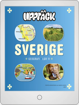 Liber Upptäck Sverige Geografi Digitalt Övningsmaterial (elevlicens)