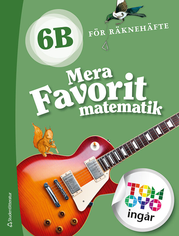 Studentlitteratur AB Favorit matematik 6B - Digital elevlicens 12 mån -