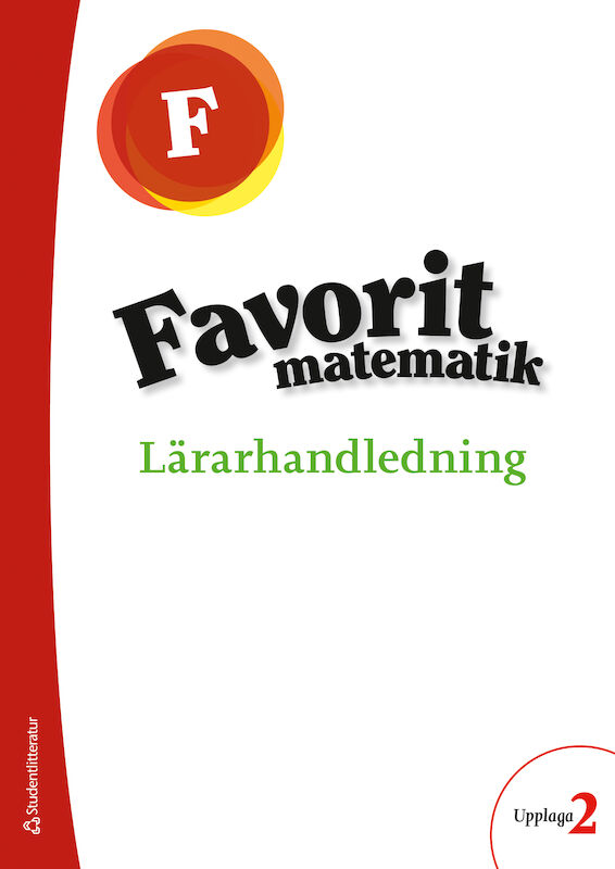 Studentlitteratur AB Favorit matematik Förskoleklass - Digital lärarlicens 12 mån -