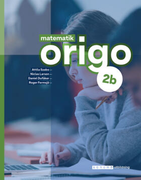 Sanoma Utbildning Matematik Origo 2b onlinebok, upplaga 3