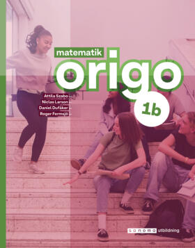 Sanoma Utbildning Matematik Origo 1b onlinebok, upplaga 3