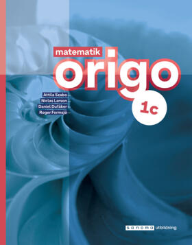 Sanoma Utbildning Matematik Origo 1c onlinebok, upplaga 3
