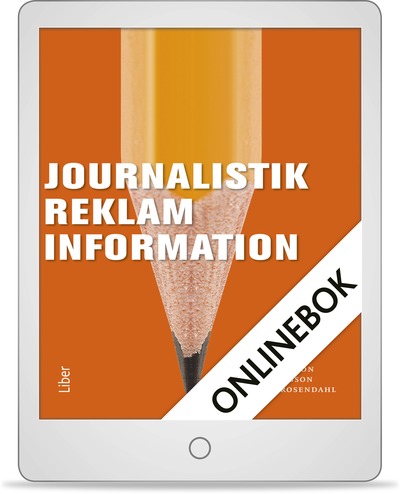 Liber Journalistik, reklam och information Onlinebok (12 mån)