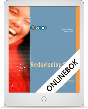 Liber R2000 Redovisning 2 Kommentarer och lösningar Onlinebok (12 mån)