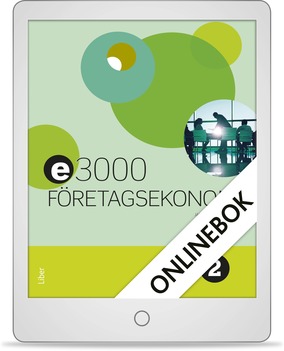 Liber E3000 Företagsekonomi 2 Faktabok Onlinebok (12 mån)