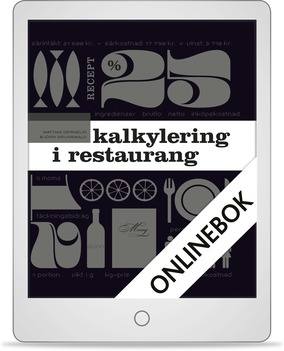 Liber Kalkylering i restaurang Onlinebok (12 mån)