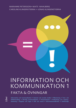 Liber Information och kommunikation 1 Fakta och uppgifter Onlinebok (12 mån)