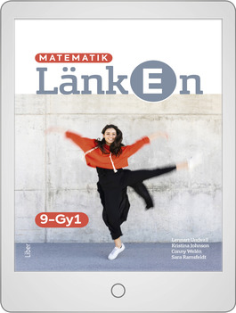 Liber Matematik Länken 9-Gy1 Digitalt Övningsmaterial (elevlicens)