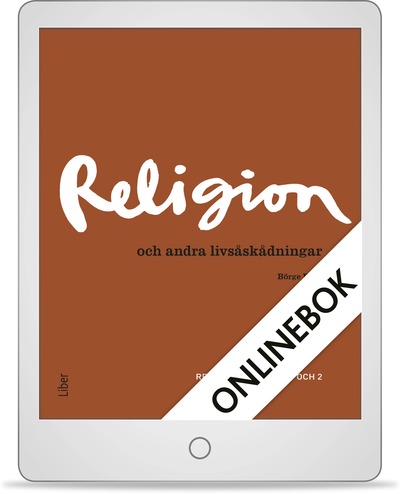 Liber Religion och andra livsåskådningar 1 och 2 Onlinebok (12 mån)