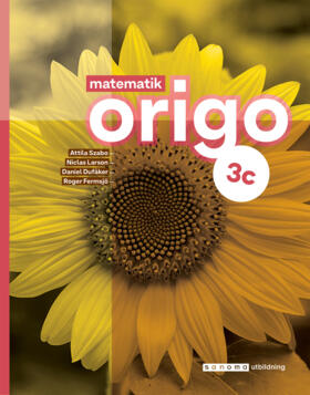 Sanoma Utbildning Matematik Origo 3c onlinebok, upplaga 3