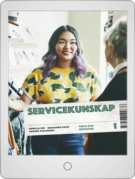 Liber Servicekunskap 1 Fakta och uppgifter Onlinebok
