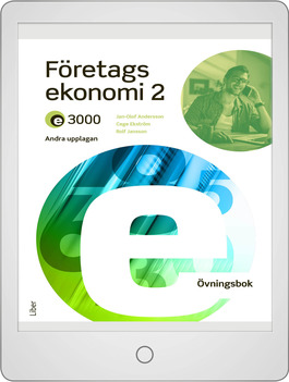 Liber E3000 Företagsekonomi 2 Övningsbok Onlinebok