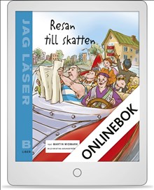 Liber Jag läser B Resan till skatten Onlinebok (12 mån)