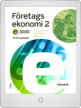 Liber E3000 Företagsekonomi 2 Faktabok Onlinebok