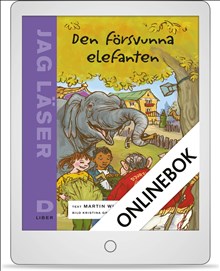 Liber Jag läser D Den försvunna elefanten Onlinebok (12 mån)