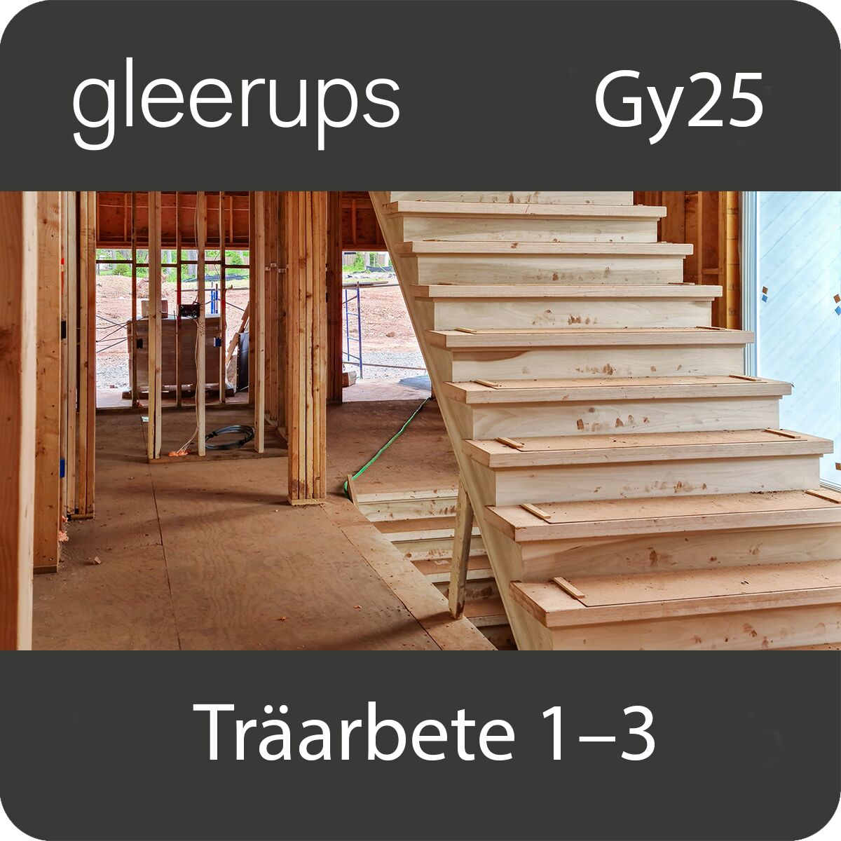 BokGym Träarbete 1-3, digitalt läromedel, elev, 12 mån, Gy25