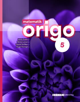 Sanoma Utbildning Matematik Origo 5 onlinebok, upplaga 3