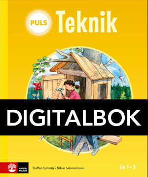 Natur & Kultur Digital PULS Teknik 1-3 Grundbok Digital, andra upplagan