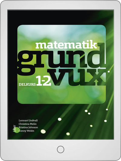 Liber Matematik grundvux delkurs 1 och 2 Onlinebok