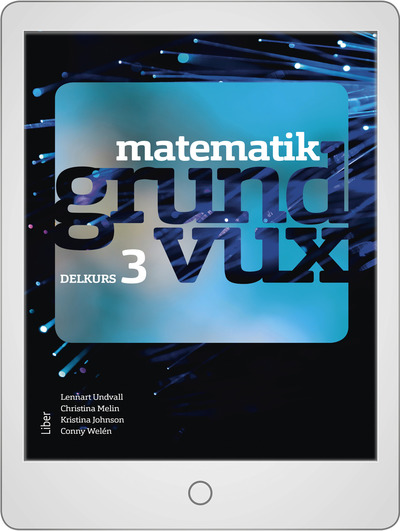 Liber Matematik grundvux delkurs 3 Onlinebok