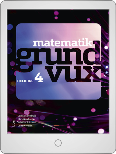 Liber Matematik grundvux delkurs 4 Onlinebok
