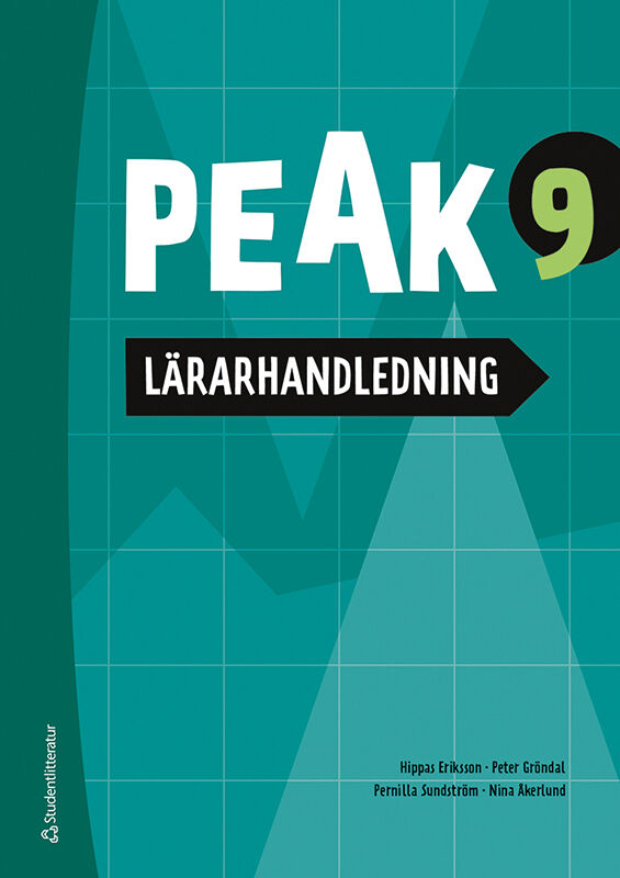 Studentlitteratur AB Peak 9 Digital lärarlicens 12 mån