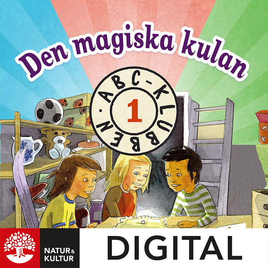 Natur & Kultur Digital ABC-klubben åk 1 Läsebok A, B och C Digital