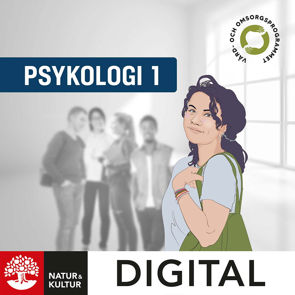 Natur & Kultur Digital Psykologi 1 för Vård- och omsorgsprogrammet Digital