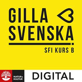 Natur & Kultur Digital Gilla svenska sfi kurs B Digital 6 mån