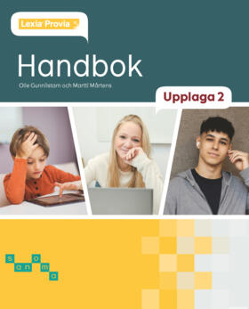 Sanoma Utbildning Lexia Provia Handbok onlinebok, upplaga 2