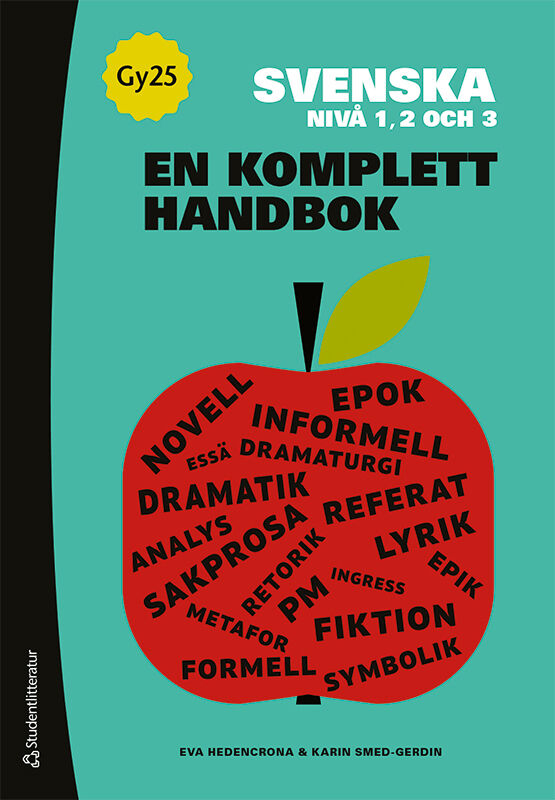 Studentlitteratur AB Svenska nivå 1, 2 och 3 - en komplett handbok - Digital elevlicens 12 mån