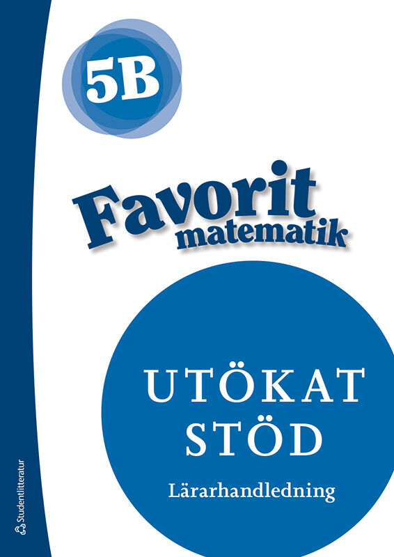 Studentlitteratur AB Favorit matematik 5B Utökat stöd - Digital lärarlicens 12 mån