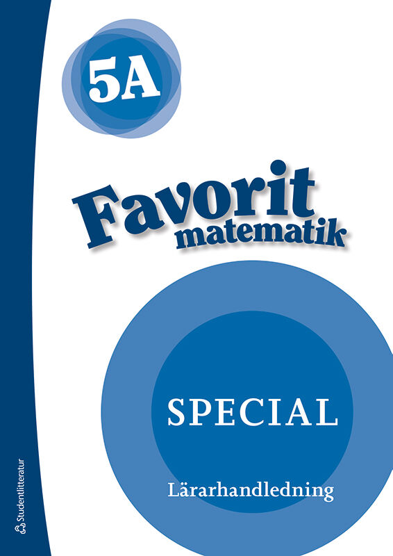 Studentlitteratur AB Favorit matematik 5A Special - Digital lärarlicens 12 mån