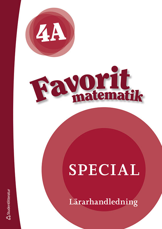 Studentlitteratur AB Favorit matematik 4A Special - Digital lärarlicens 12 mån
