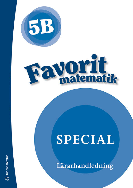 Studentlitteratur AB Favorit matematik 5B Special - Digital lärarlicens 12 mån