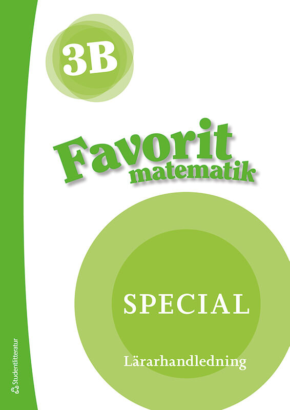 Studentlitteratur AB Favorit matematik 3B Special - Digital lärarlicens 12 mån