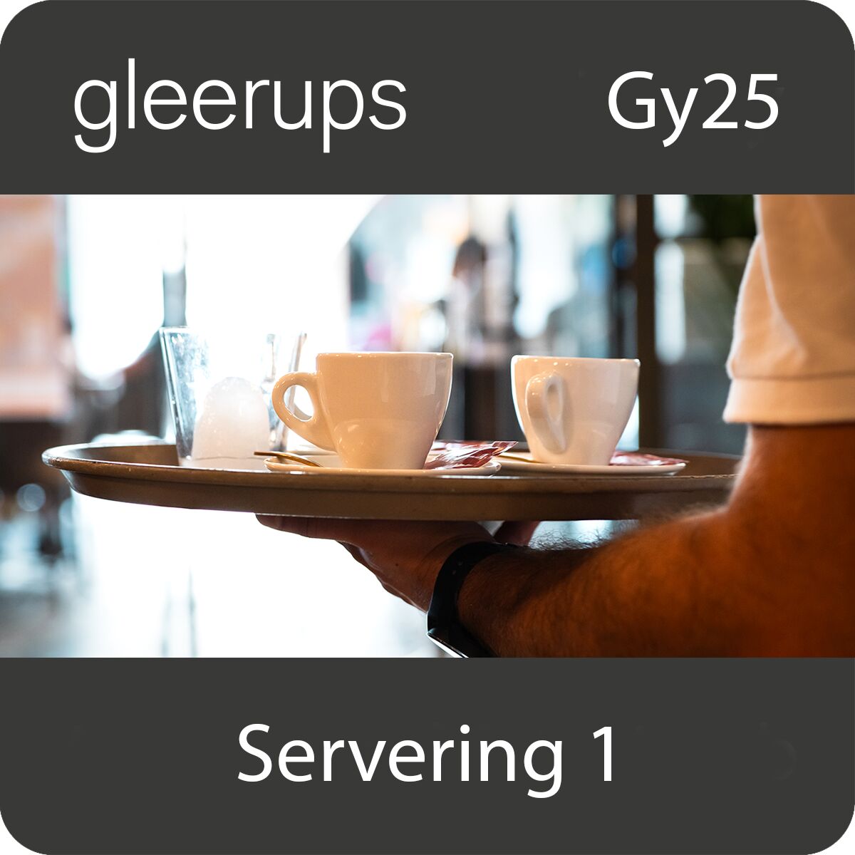 Gleerups Utbildning AB BokGym Servering 1, digitalt läromedel, elev, Gy25